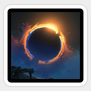 Eclipse | Lunar Eclipse | Solar Eclipse | Moon | Sky | Coolest | Fun Sticker